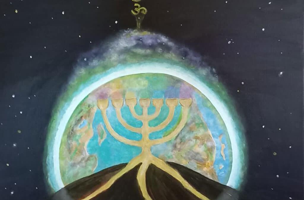 Symbolik der Menora unendliches Licht – universelle Lebensenergie